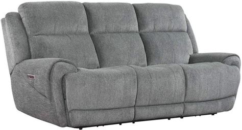 Parker House® Spencer Tide Graphite Power Sofa Fischer Furniture