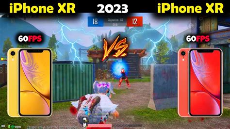 Iphone Xr Pro Vs Iphone Xr Pubg Tdm Test Iphone Xr 60fps Pubg Test