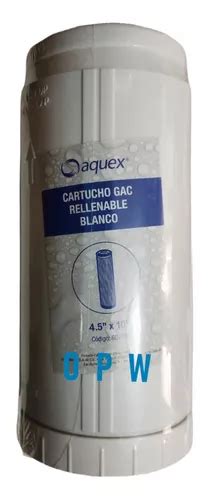 Gac Cartucho Rellenable Carb N Activado Granular X Env O Gratis