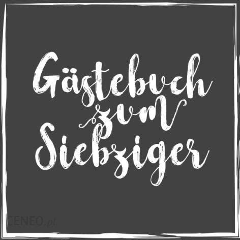 Gästebuch zum Siebziger Für Feier zum 70 Geburtstag Zum