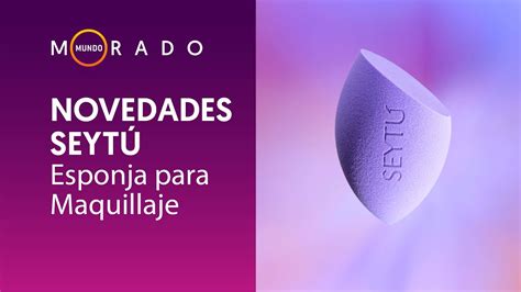 Mundo Morado Novedades Seyt Esponja Para Maquillaje