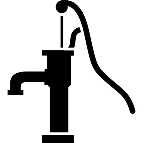 Vintage Wasserpumpe Kostenlose Icon