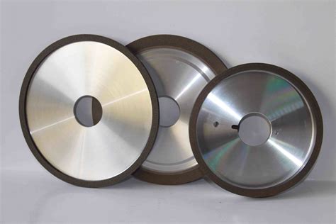 CBN And Diamond Grinding Wheels Straight Face Radius D1FF1 Circular