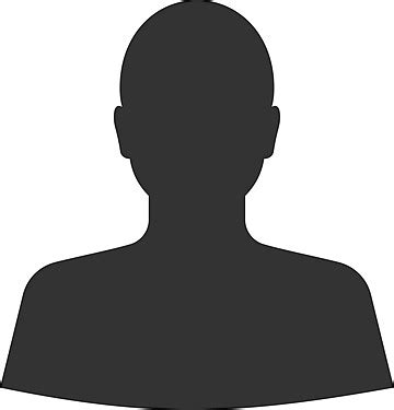 Man S Silhouette Icon Vector Human Drawing Vector Vector Human