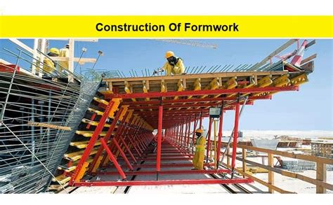 Construction Of Formwork For Structures Steps