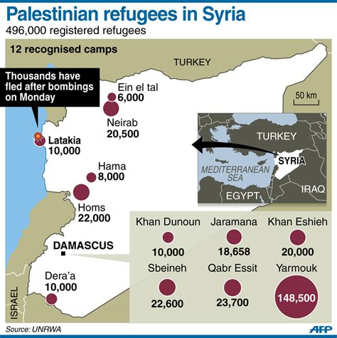 Syria Refugees Map Global News