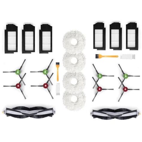 Pour Deebot X Omni Turbo Filtre Ensemble De Brosses Rouleaux
