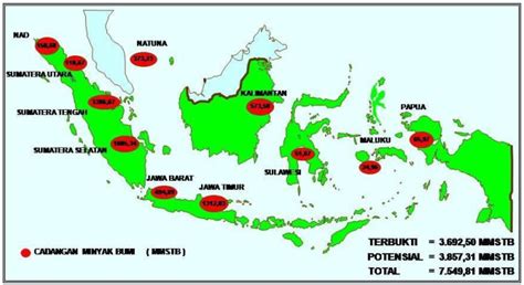 Peta Persebaran Tambang Di Indonesia Sinau