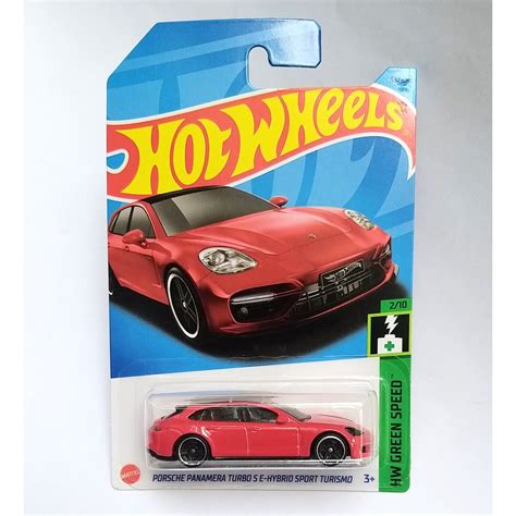 Hot Wheels Porsche Panamera Turbo S E Hybrid Sport Turismo Red