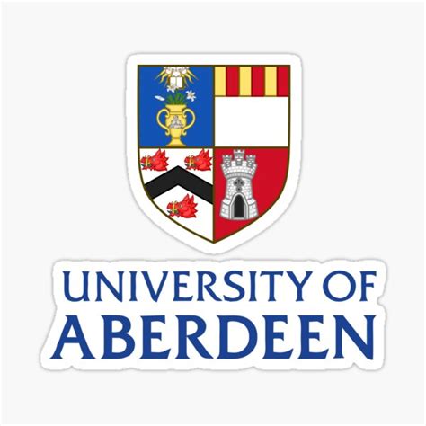 "University Of Aberdeen School" Sticker for Sale by arigahunt | Redbubble