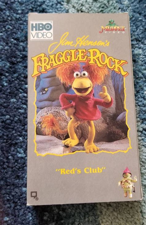 Fraggle Rock Red's Club VHS Tape - Etsy in 2022 | Vhs tape, Red, Book cover