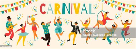 Ilustración De Hola Ilustración De Vector De Carnaval De Gracioso