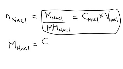 SOLVED: The molar mass of NaCl is 58.44 g/mol. How many milligrams of ...