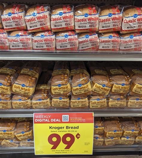 Kroger Bread Just 99 Per Loaf IHeartKroger