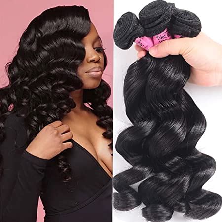 Amazon UNice Hair Malaysian Human Hair Body Wave 3 Bundles 100