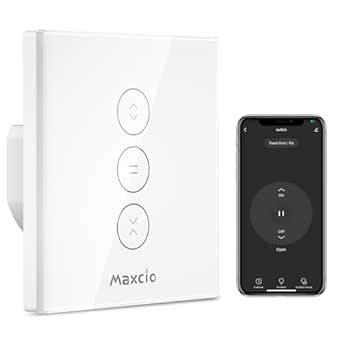 Maxcio Smart Switch Interrupteur Volet Roulant Connect Interrupteur