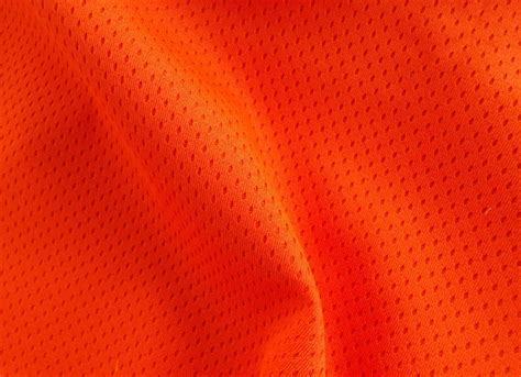 60 Wide Activewear Sports Mesh Fabric ORANGE Athletic