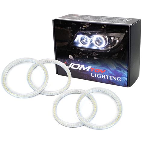 Amazon Ijdmtoy K Xenon White Led Angel Eye Halo Rings Kit