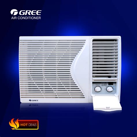 Gree Hp Non Inverter Kxe P Window Type Aircon Cool Series Lazada Ph