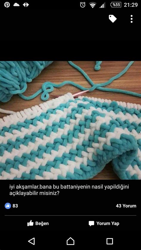 Emel Okcan adlı kullanıcının cocuk örgüleri panosundaki Pin Battaniye