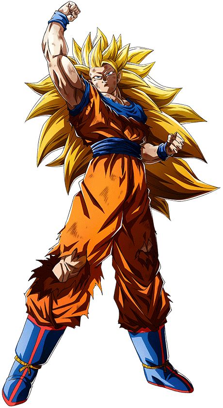 Ssj3 Son Goku Render By Zanninrenders On Deviantart