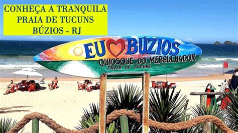 Praia De Tucuns BÚzios Rj Quiosque Do Mergulhador Youtube