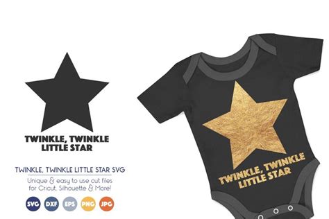 Twinkle Twinkle Little Star SVG Cut Files