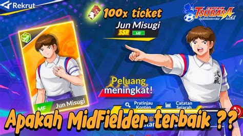 BANNER BARU RILIS GACHA 100 TICKET MF JUN MISUGI Captain Tsubasa