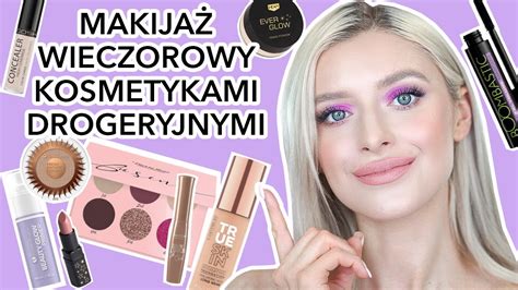 MAKIJAŻ WIECZOROWY tanimi kosmetykami YouTube