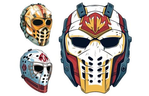 5 Hockey Goalie Mask Designs & Graphics