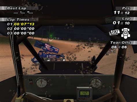 Скриншоты World of Outlaws Sprint Car Racing 2002 на Old Games RU