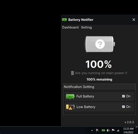 Free Battery Indicator software for Windows 10, 11 with Custom Notification Sounds | Battery ...