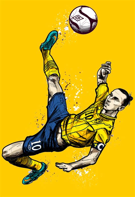 O Mundo Segundo Zlatan Zlatan Ibrahimovic Futebol Arte Desenho Futebol