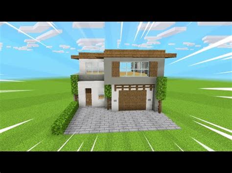 Minecraft Tutorial Cara Membuat Rumah Modern Simple YouTube