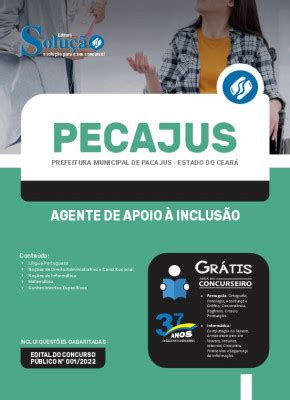 Apostila Prefeitura de Pacajus CE Agente de Apoio à Inclusão