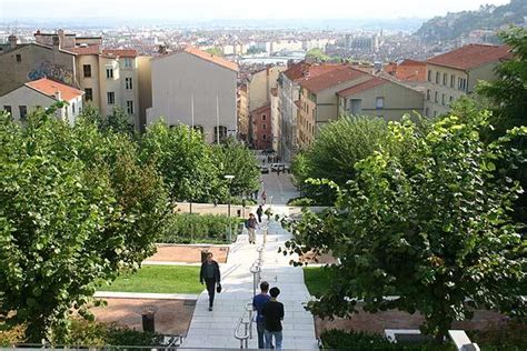 Le jardin et l esplanade de la Grande Côte Ville de Lyon