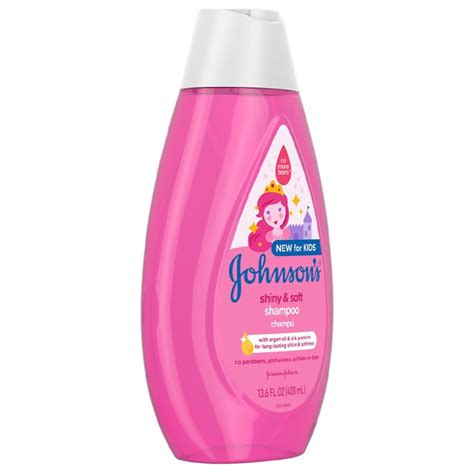 Johnsons Baby Shiny And Soft Kids Shampoo With Argan Oil 1source