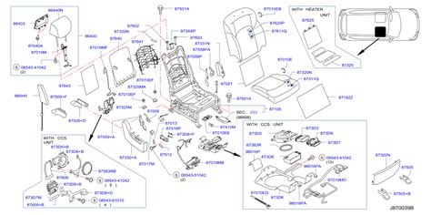 2024 Infiniti QX50 WAGON ESSENTIAL Seat Back Recliner Adjustment