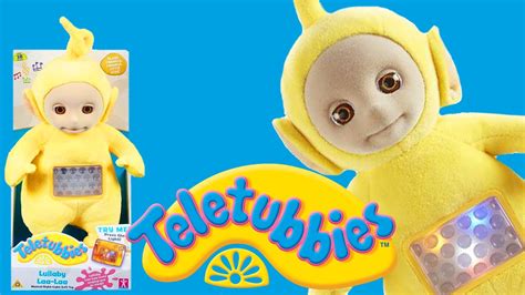 Teletubbies Lullaby Laa Laa Talking Soft Toy For Kids Youtube