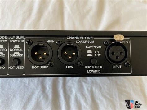 Dbx 223xs Crossover XLR Connections Photo 3726770 US Audio Mart