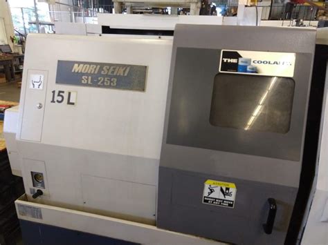 Mori Seiki SL253 CNC Lathe 2001 Tailstock Chip Conveyor