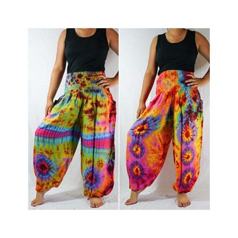 Tie Dye Harem Pants Beautiful And Flowy Sacred Flow Art