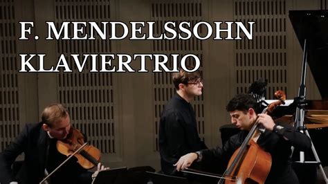 Felix Mendelssohn Klaviertrio By Boriso Glebsky N Hakhnazaryan N