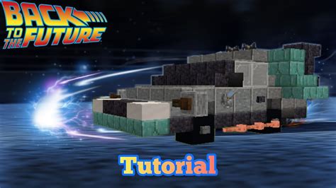 How To Make The Delorean From “back To The Future” In Minecraft Youtube