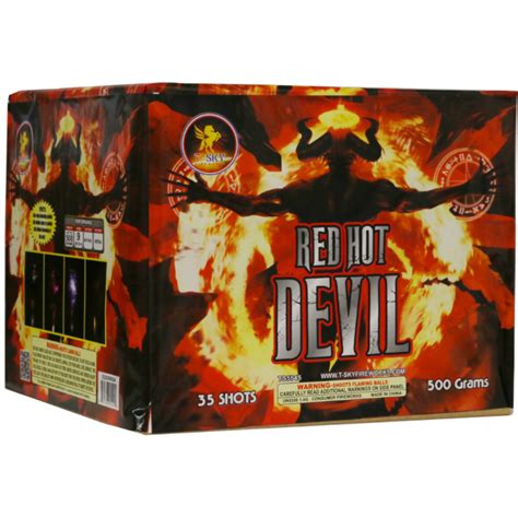 Red Hot Devil Firework Captain Boom