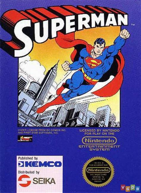 Superman Vgdb Vídeo Game Data Base