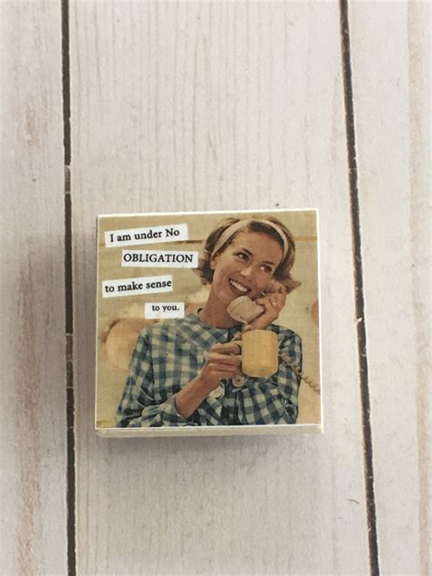 Funny Magnet Sarcastic Magnet Retro Humor Magnet Fridge Etsy