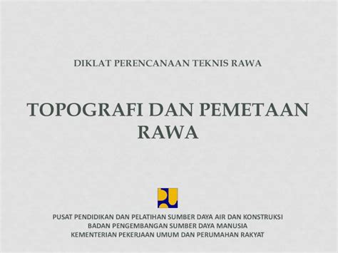 Pdf Topografi Dan Pemetaan Rawa Bpsdm Pu Go Id Koordinat