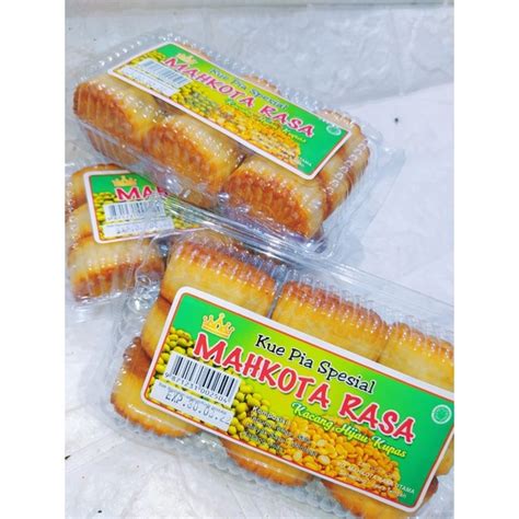 Jual Kue Pia Mahkota Kacang Ijo G Spesial Mika Kecil Isi Biji