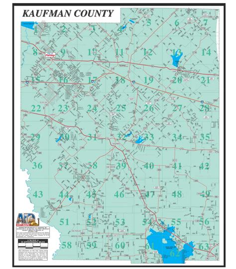 2019 Edition Map Of Kaufman County, Tx | Anyflip - Kaufman Texas Map ...